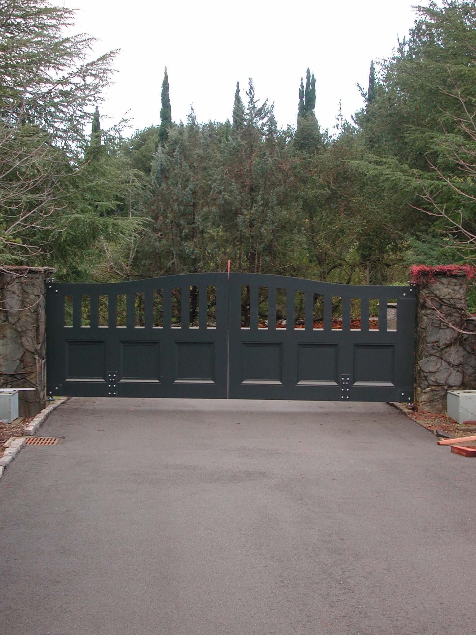 redwood entry gates design build clear heart vertical grain redwood 20 